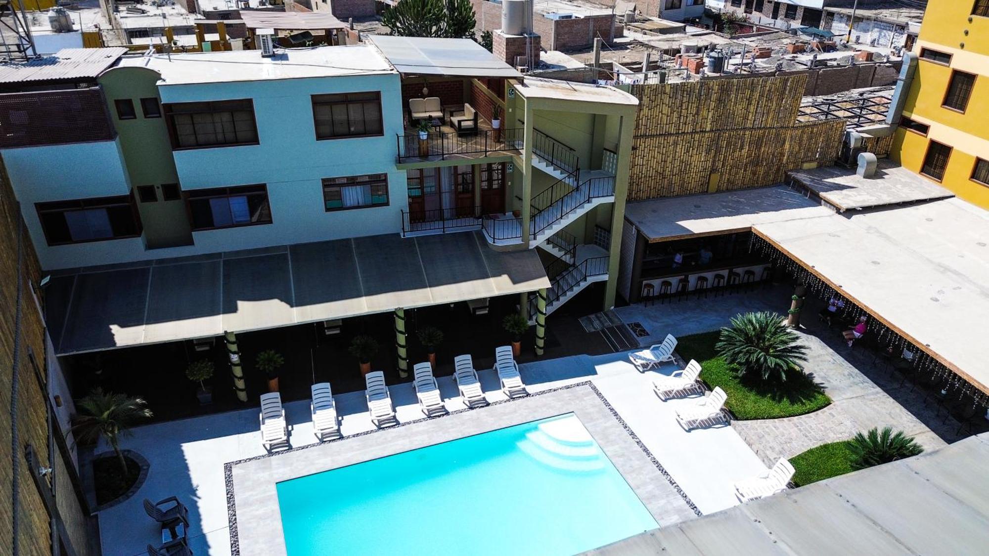 Apart Hotel El Canaveral Chincha Alta Ngoại thất bức ảnh