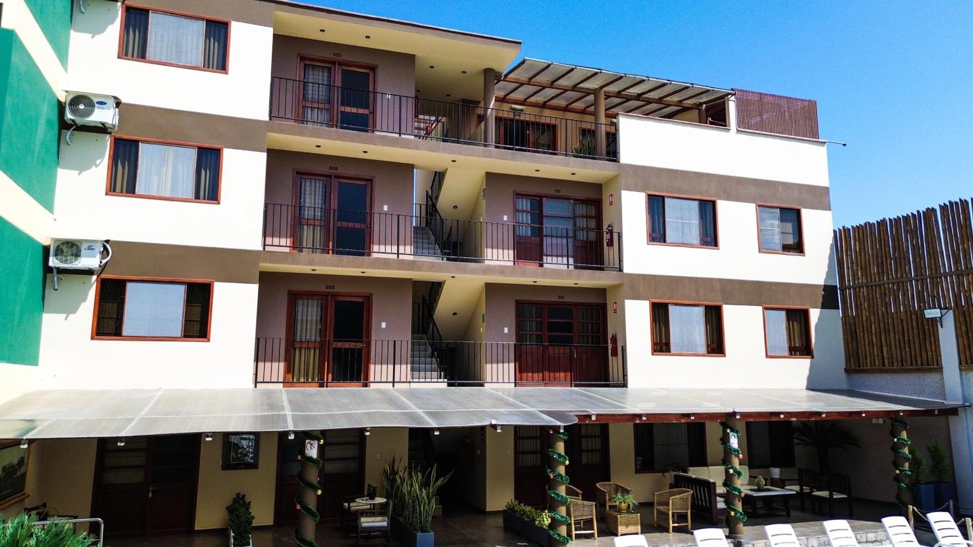 Apart Hotel El Canaveral Chincha Alta Ngoại thất bức ảnh